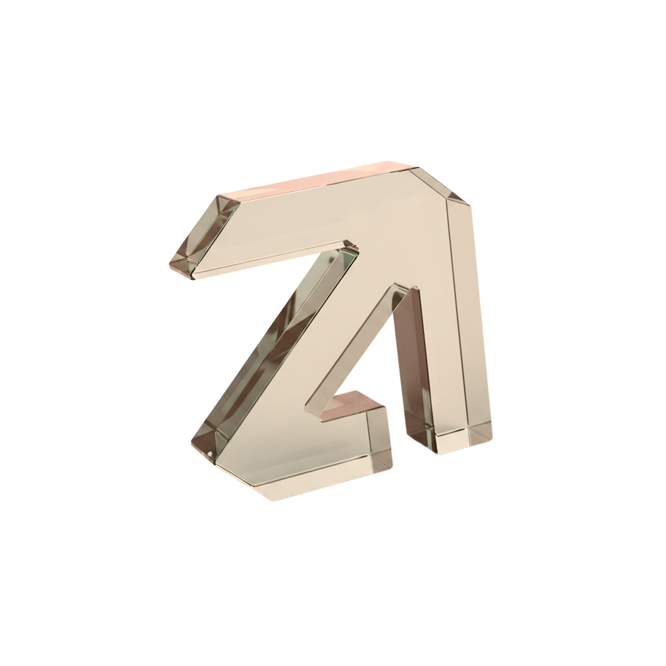 3D glass mark